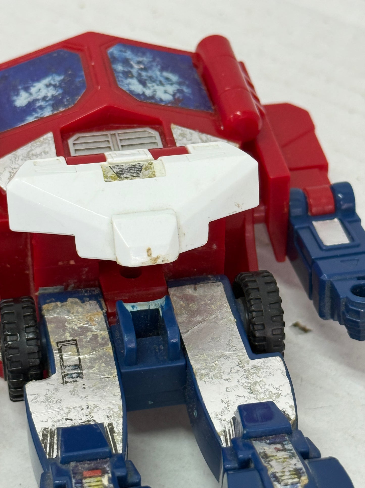Optimus Prime Powermaster Cab Only 1988 G1 Transformers Action Figure #6
