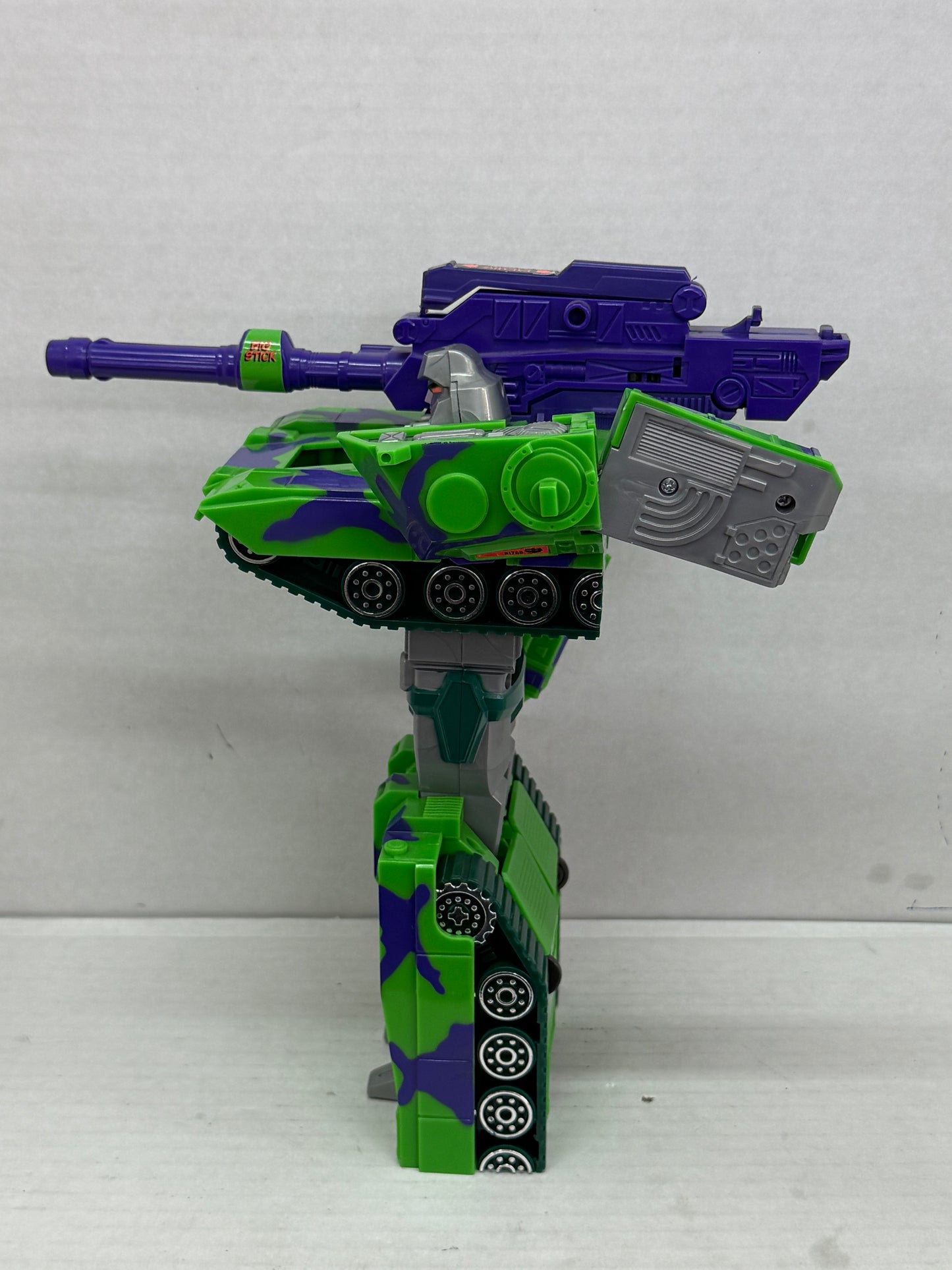 Vintage 1992 Transformers Megatron G2 Decepticon Green Tank Takara Hasbro
