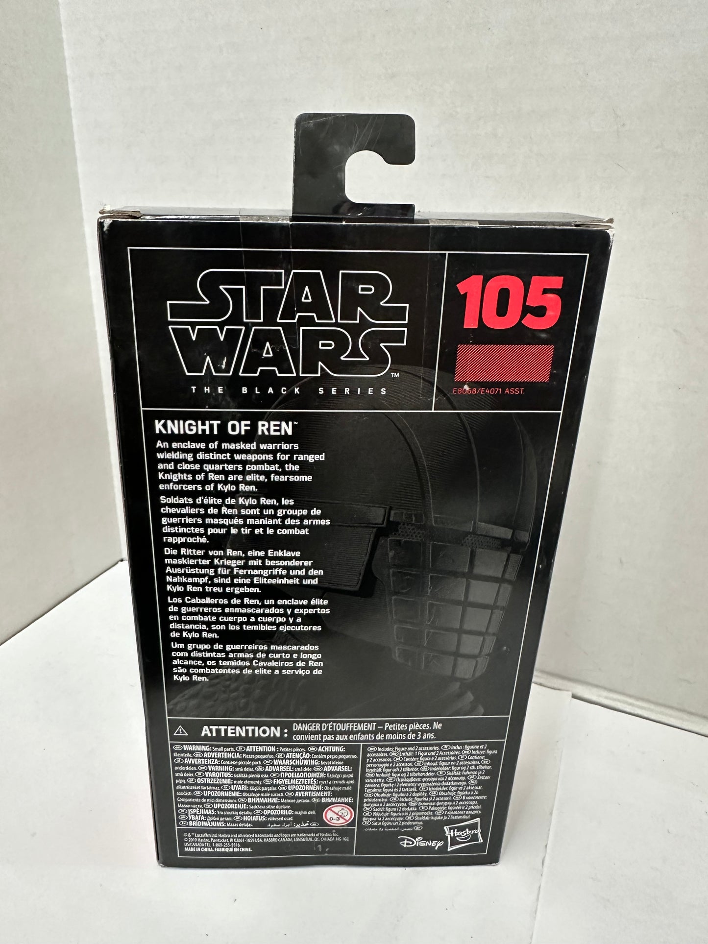 Hasbro Star Wars The Black Series Knight of Ren #105 6" Action Figure