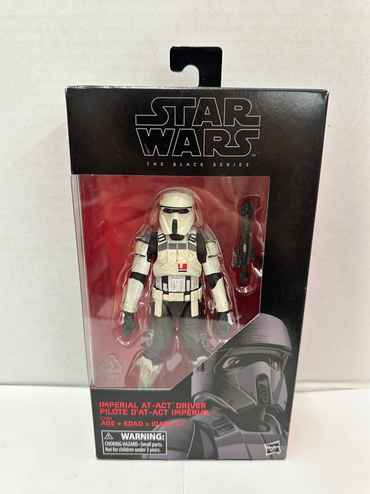 Star Wars Black Series Imperial AT-ACT Driver 6in Action Figure Hasbro 2016