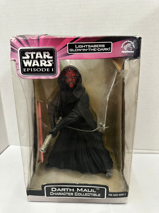 STAR WARS EPISODE 1 - Character Collectible - Darth Maul Statue Box Damage