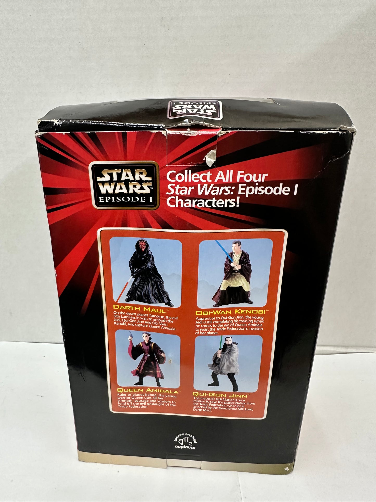 STAR WARS EPISODE 1 - Character Collectible - Darth Maul Statue Box Damage