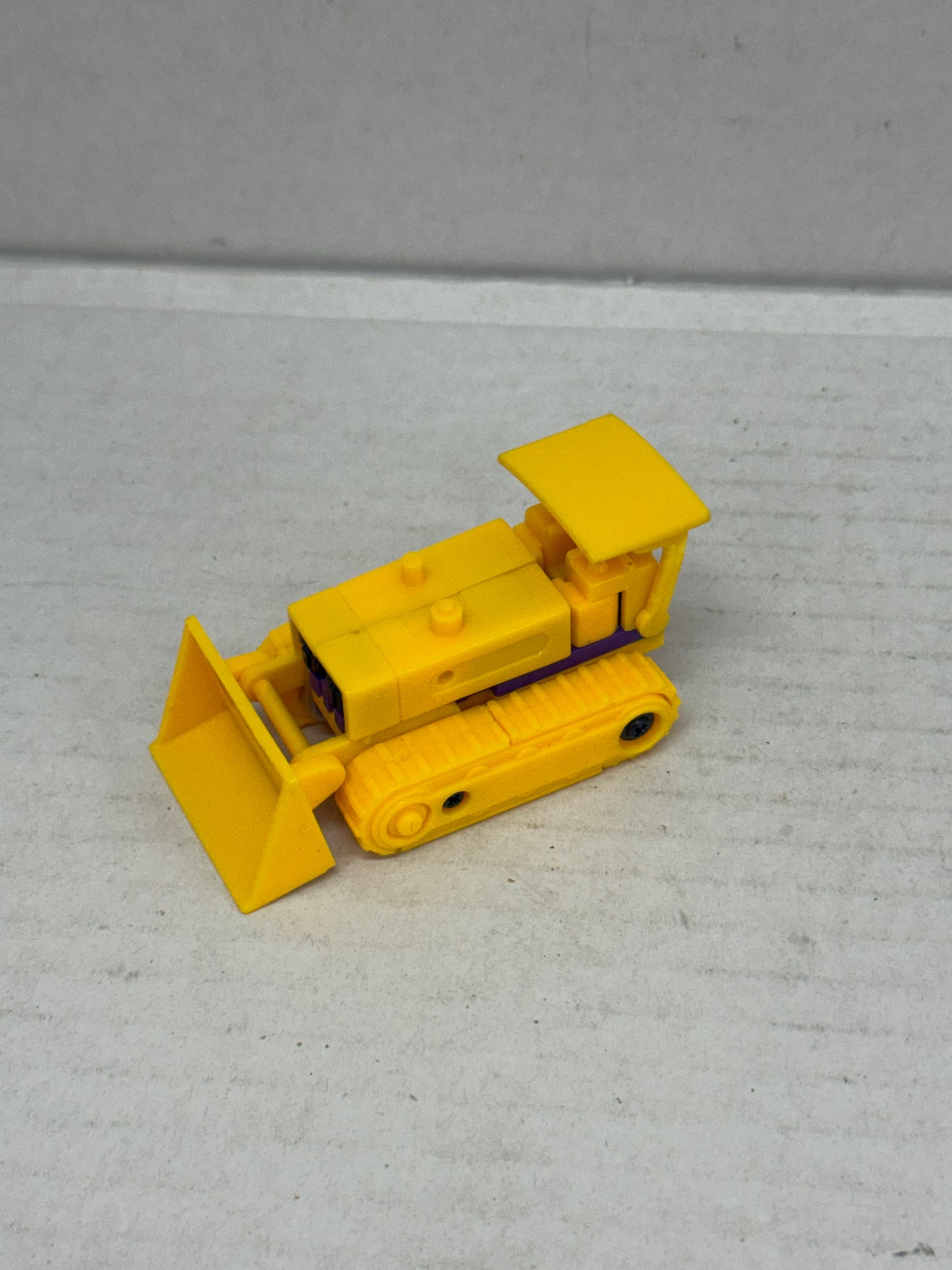 original G2 Transformers YELLOW constructicon BONECRUSHER Devastator