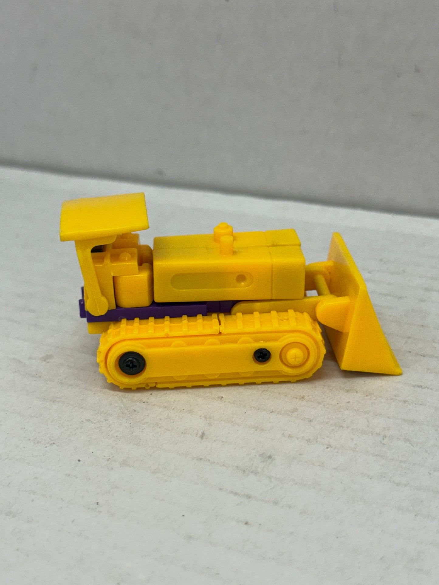 original G2 Transformers YELLOW constructicon BONECRUSHER Devastator
