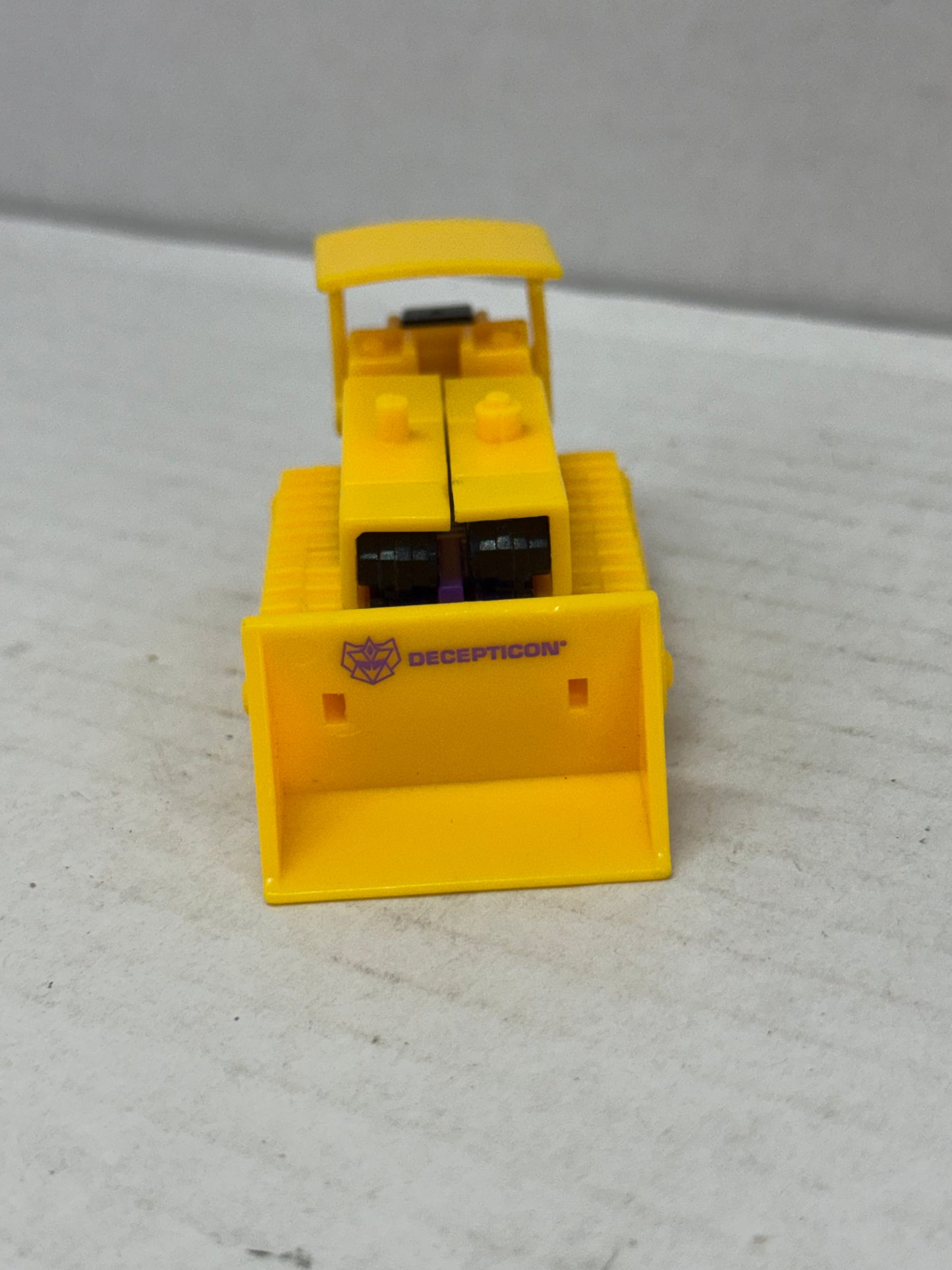 original G2 Transformers YELLOW constructicon BONECRUSHER Devastator