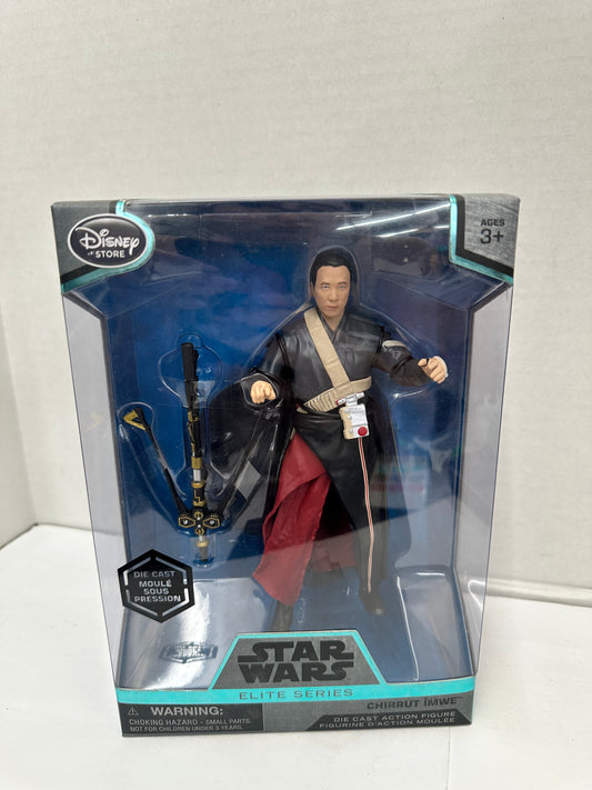 Star Wars: Rogue One Chirrut Îmwe Elite Series Die Cast Figure Disney Store