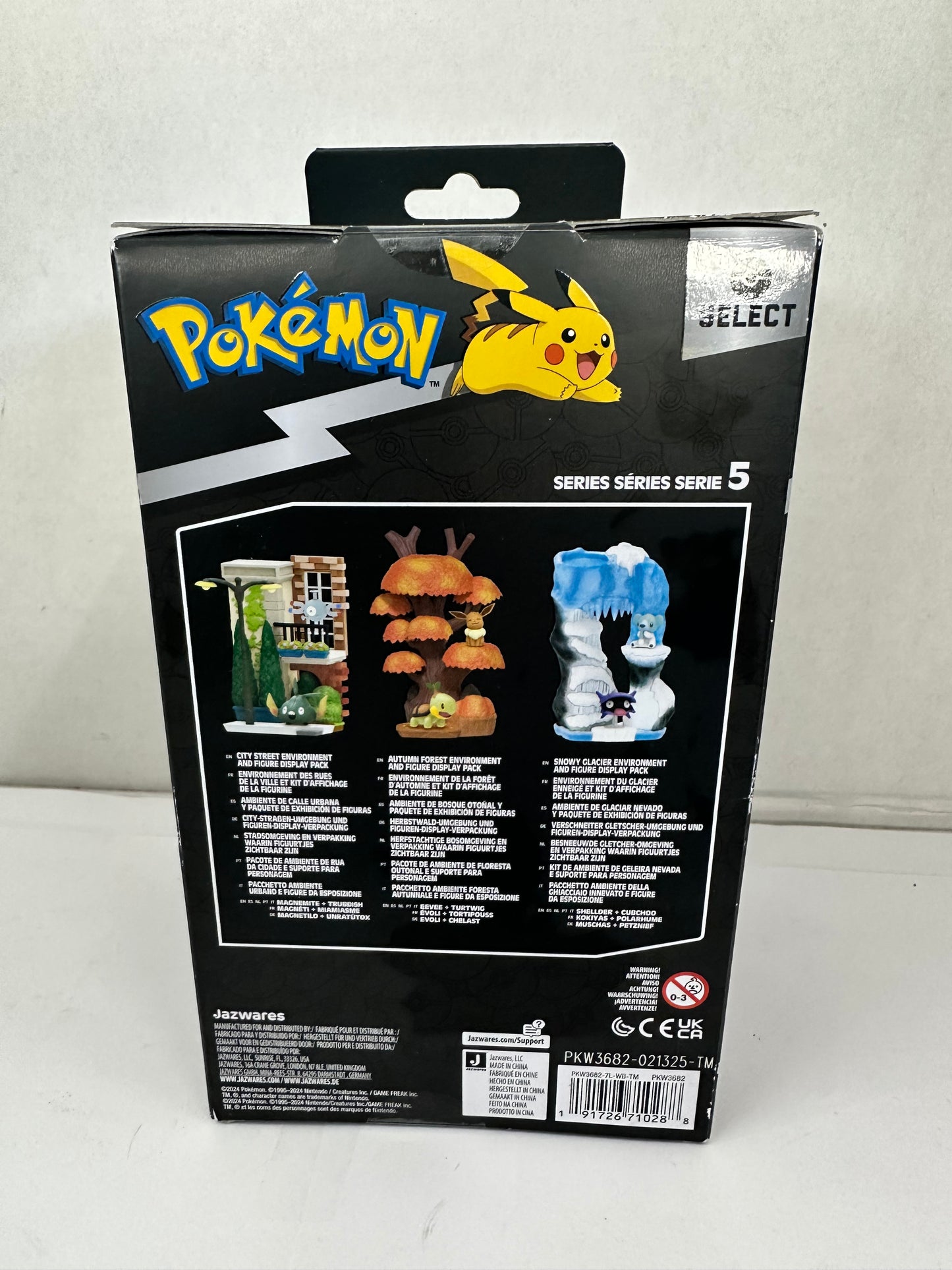 Pokemon Select City Street Environment Set Magnemite & Trubbish Series 5