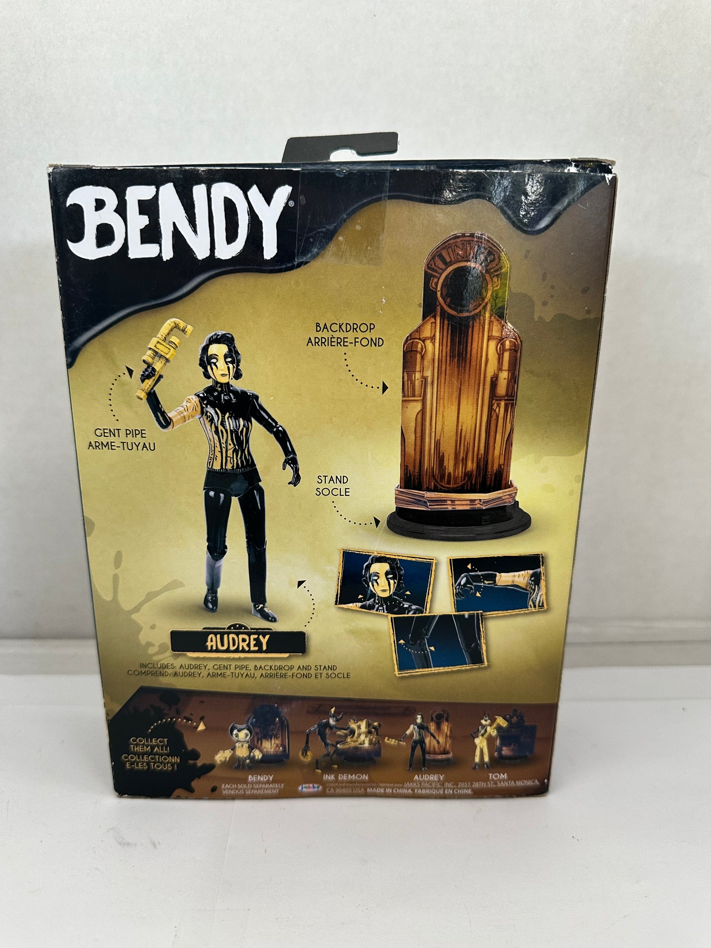 BENDY & The Ink Machine Audrey 5” Action Figure Toy 2024 Jakks Pacific