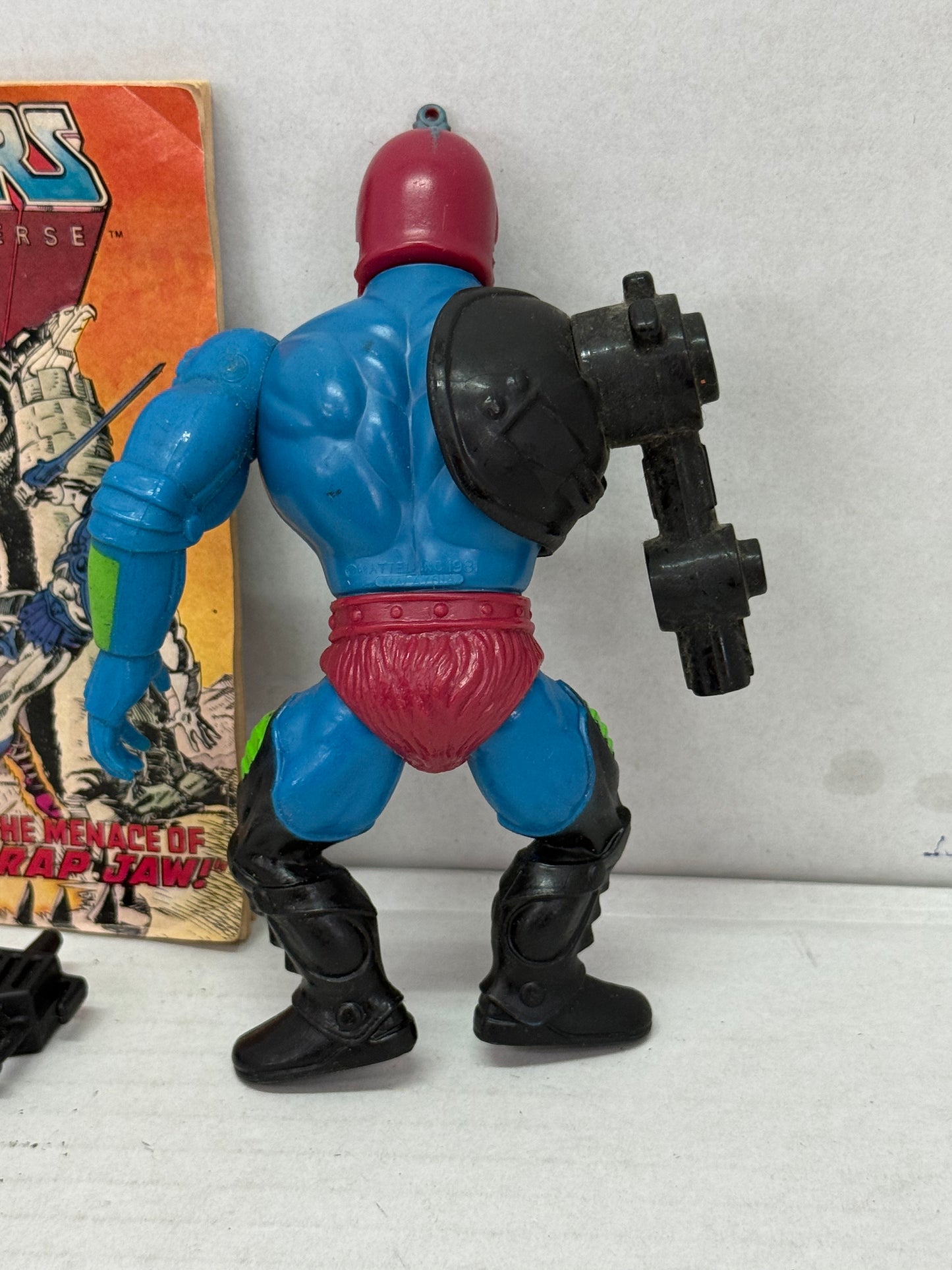 Vtg TRAP-JAW Motu Masters Of The Universe Original He-Man Action Figure Comic #1