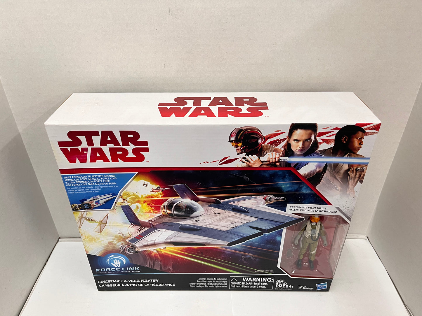 Hasbro Star Wars Resistance A-Wing Fighter Force Link Pilot Tallie