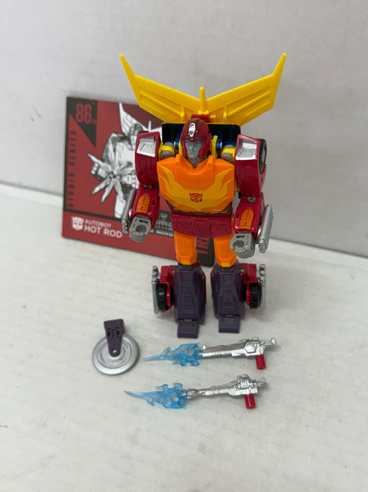 Transformers Autobot Hot Rod 86-04 Studio Series Voyager Class - With Weapons
