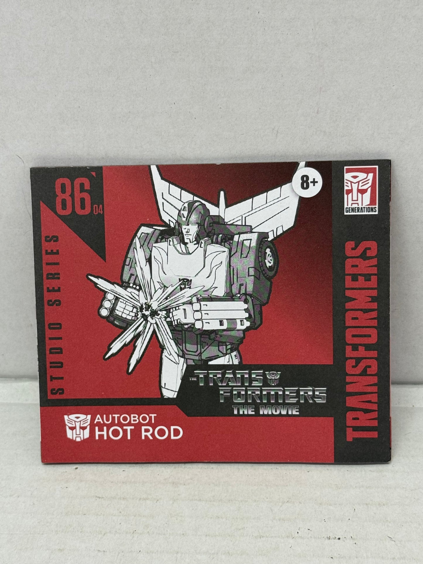 Transformers Autobot Hot Rod 86-04 Studio Series Voyager Class - With Weapons