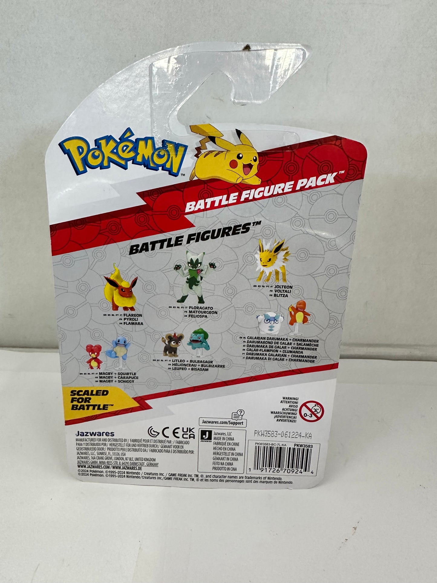 Pokemon: Litleo & Bulbasaur #5 - 2 Pack Battle [Figure]