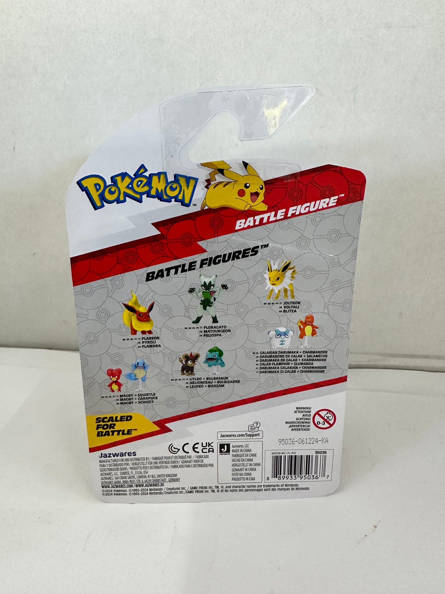 Pokemon Battle Figure Pack Flareon Action Figure by Jazwares