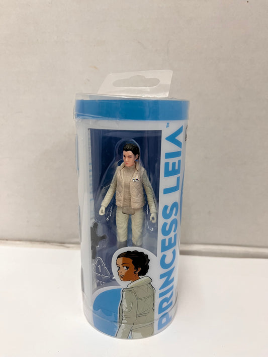 Star Wars Galaxy of Adventures Princess Leia Hoth 3.75" Figure 2018 NEW Hasbro