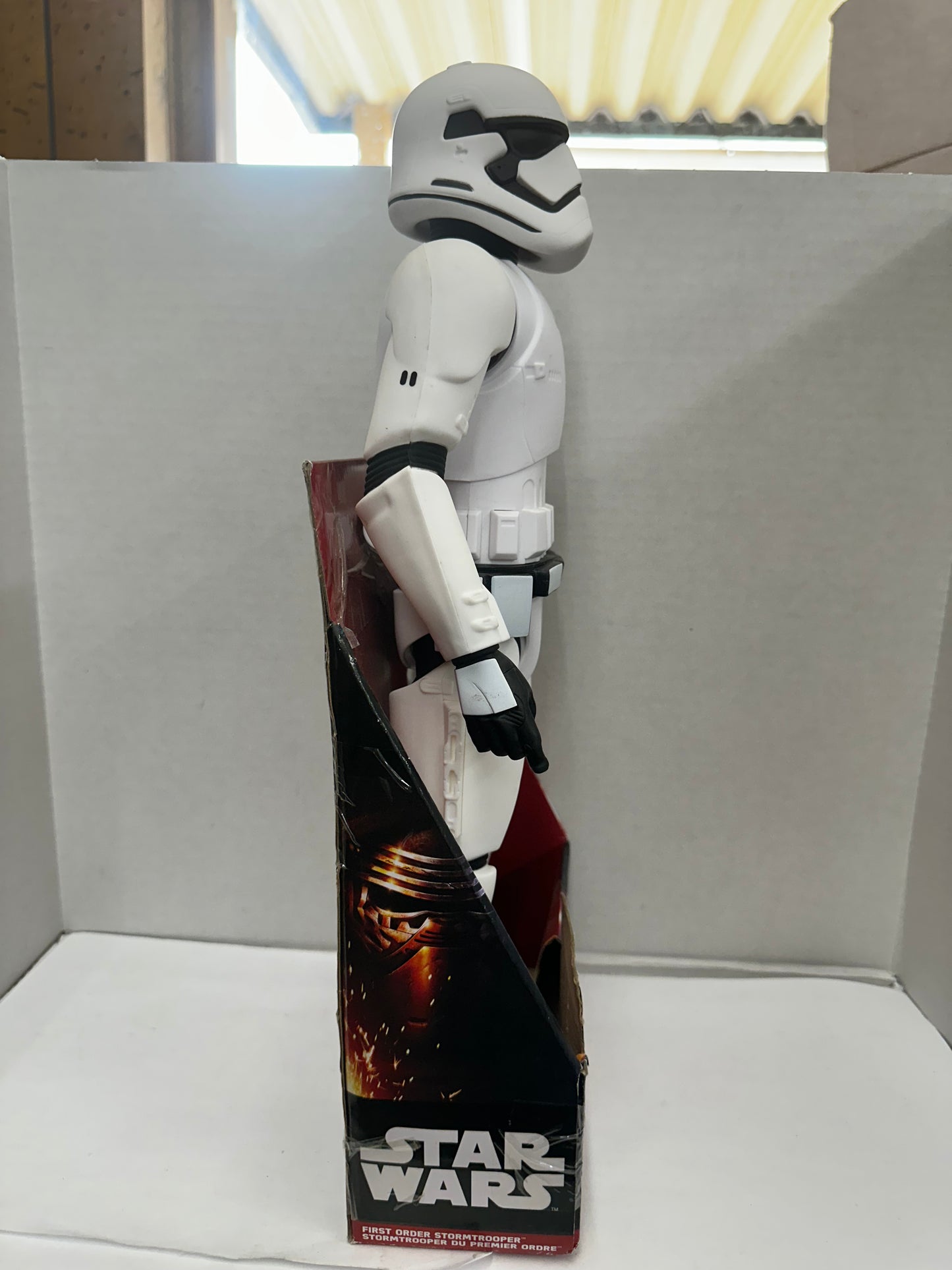 Jakks 2015 Disney Star Wars 18" First Order Stormtrooper Figure w Blaster