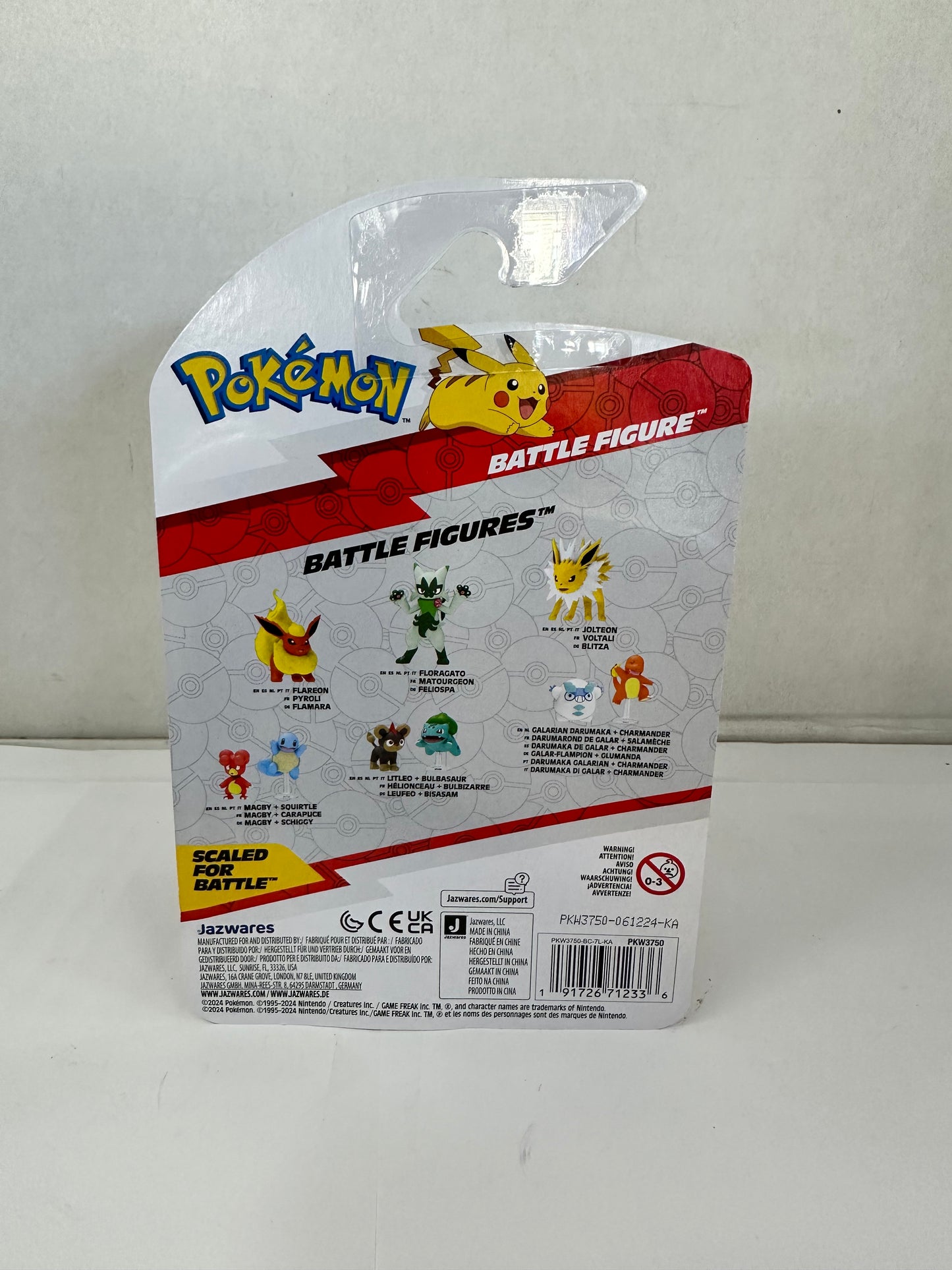 Jazwares Pokemon Battle Figure Floragato