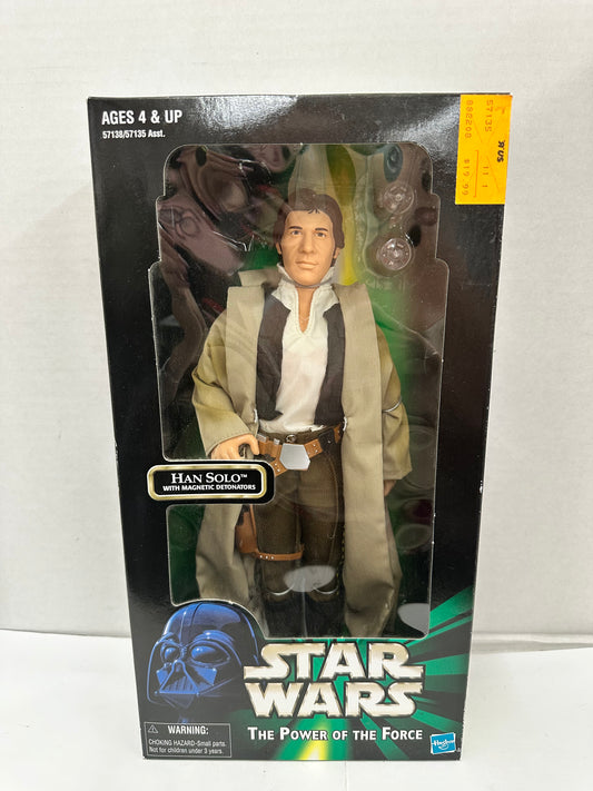 Star Wars Han Solo Action Figure with Magnetic Detonators - Power of the Force