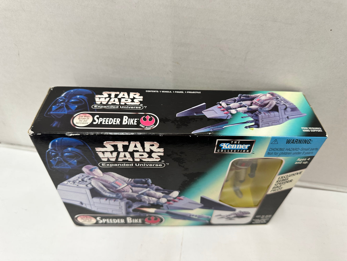 Star Wars Expanded Universe Speeder Bike w/ Rebel Pilot Kenner Vintage 1997