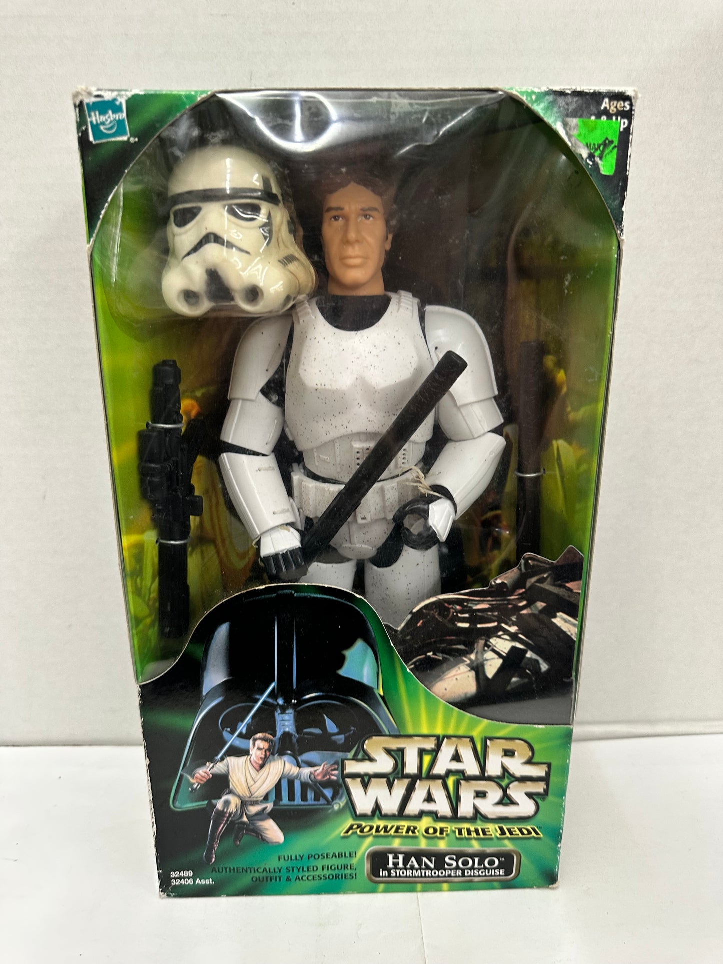 Star Wars Power of the Jedi POTJ 12" Inch Han Solo in Stormtrooper Disguise
