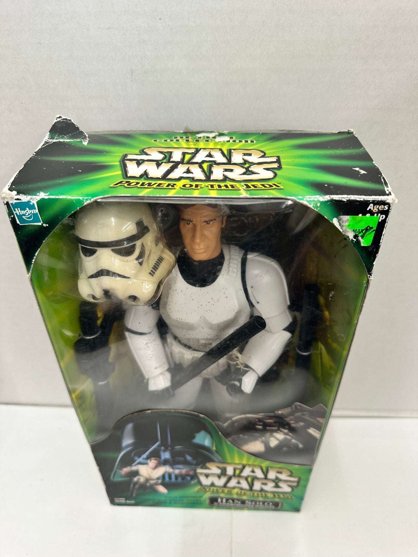Star Wars Power of the Jedi POTJ 12" Inch Han Solo in Stormtrooper Disguise