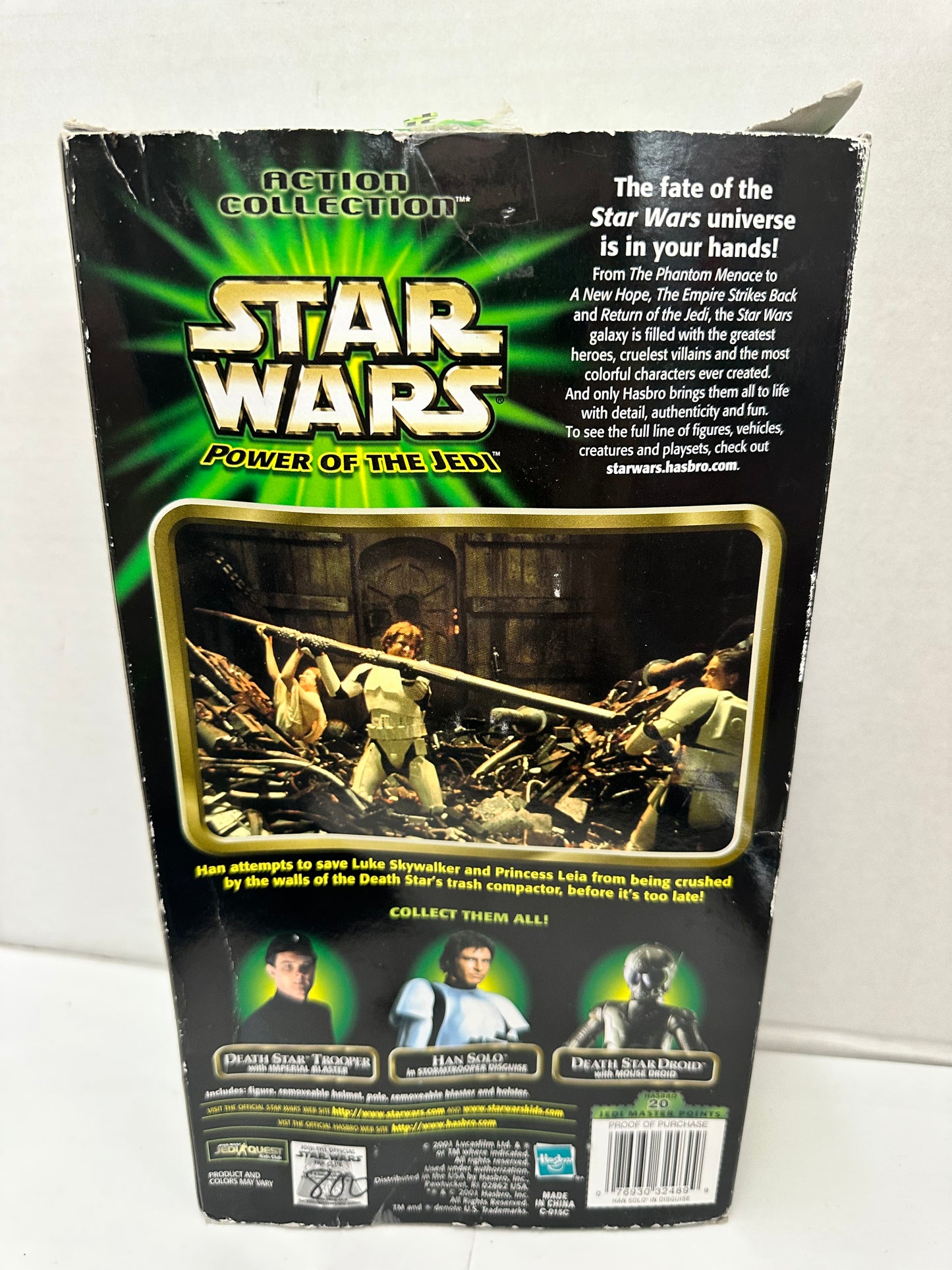 Star Wars Power of the Jedi POTJ 12" Inch Han Solo in Stormtrooper Disguise