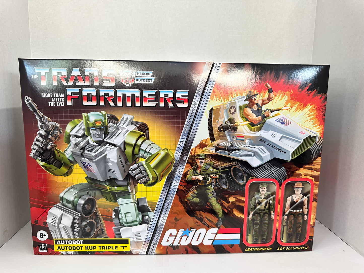 Hasbro Transformers G.I. Joe Autobot Kup Triple "T" Leatherneck SGT. Slaughter