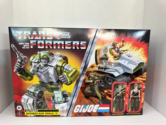 Hasbro Transformers G.I. Joe Autobot Kup Triple "T" Leatherneck SGT. Slaughter