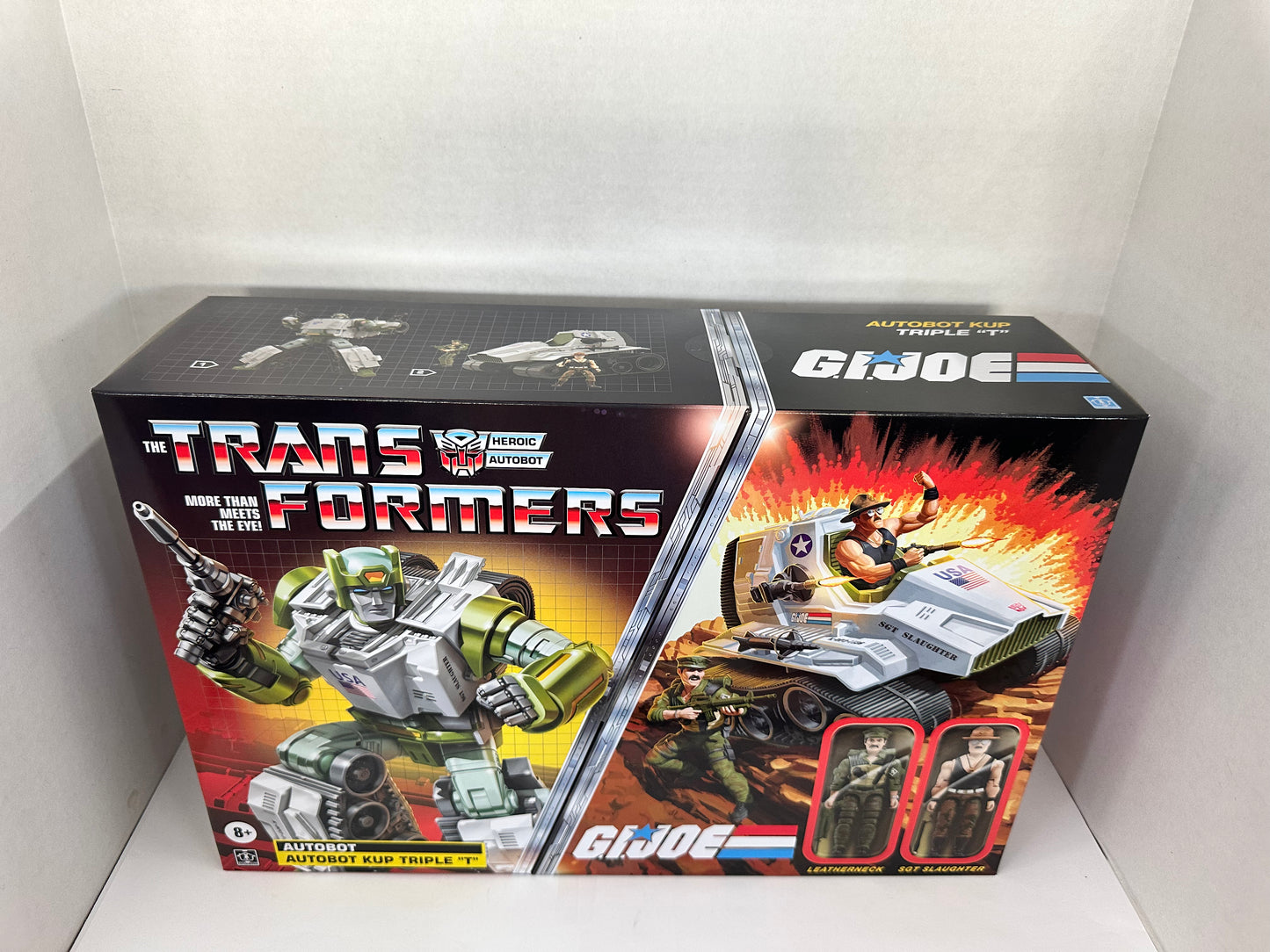 Hasbro Transformers G.I. Joe Autobot Kup Triple "T" Leatherneck SGT. Slaughter