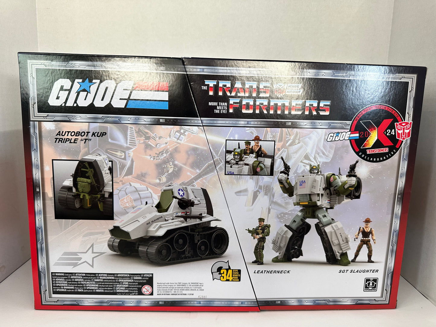 Hasbro Transformers G.I. Joe Autobot Kup Triple "T" Leatherneck SGT. Slaughter