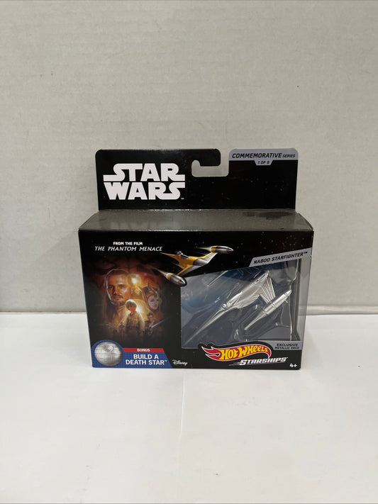Hot Wheels Starships Star Wars Commemorative Series 1/9 Naboo Starfighter