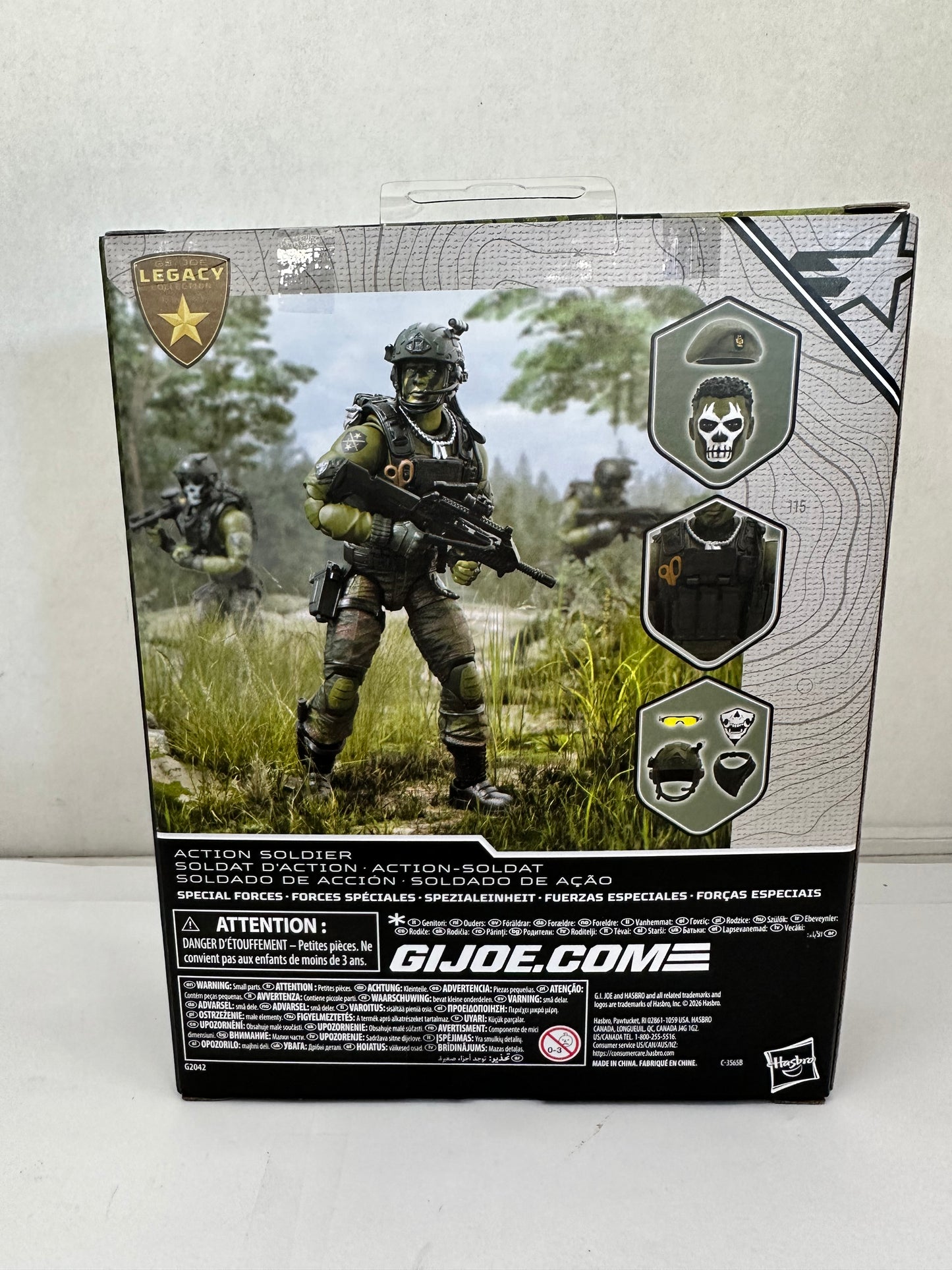 G.I. Joe Classified Series Legacy Action Soldier 6” Figure Hasbro