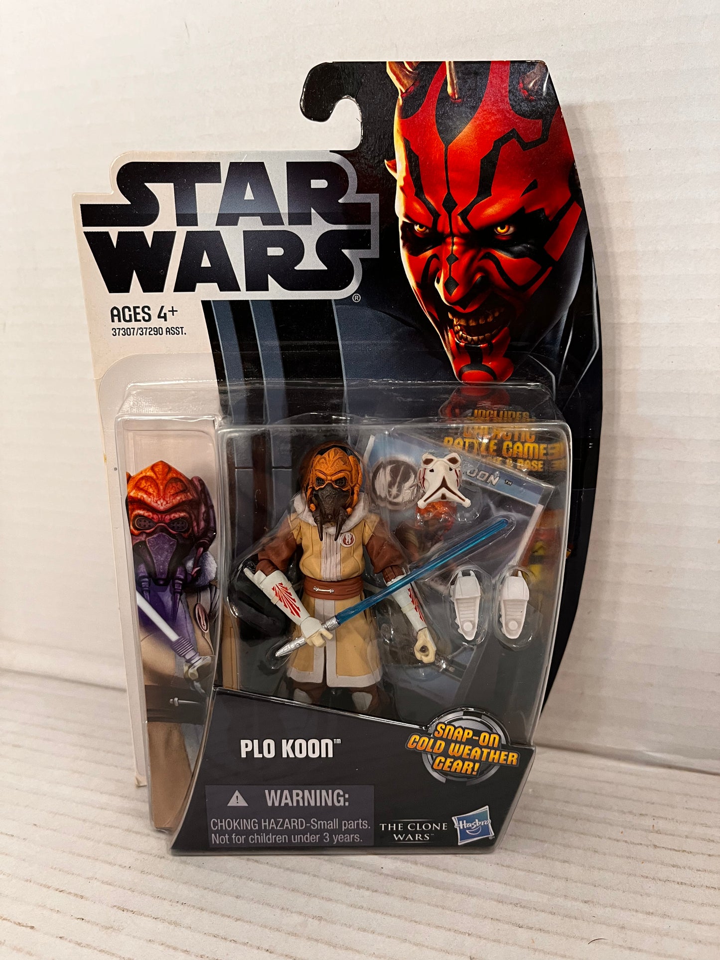 Star Wars Clone Wars Figure Plo Koon with Cold Weather Gear