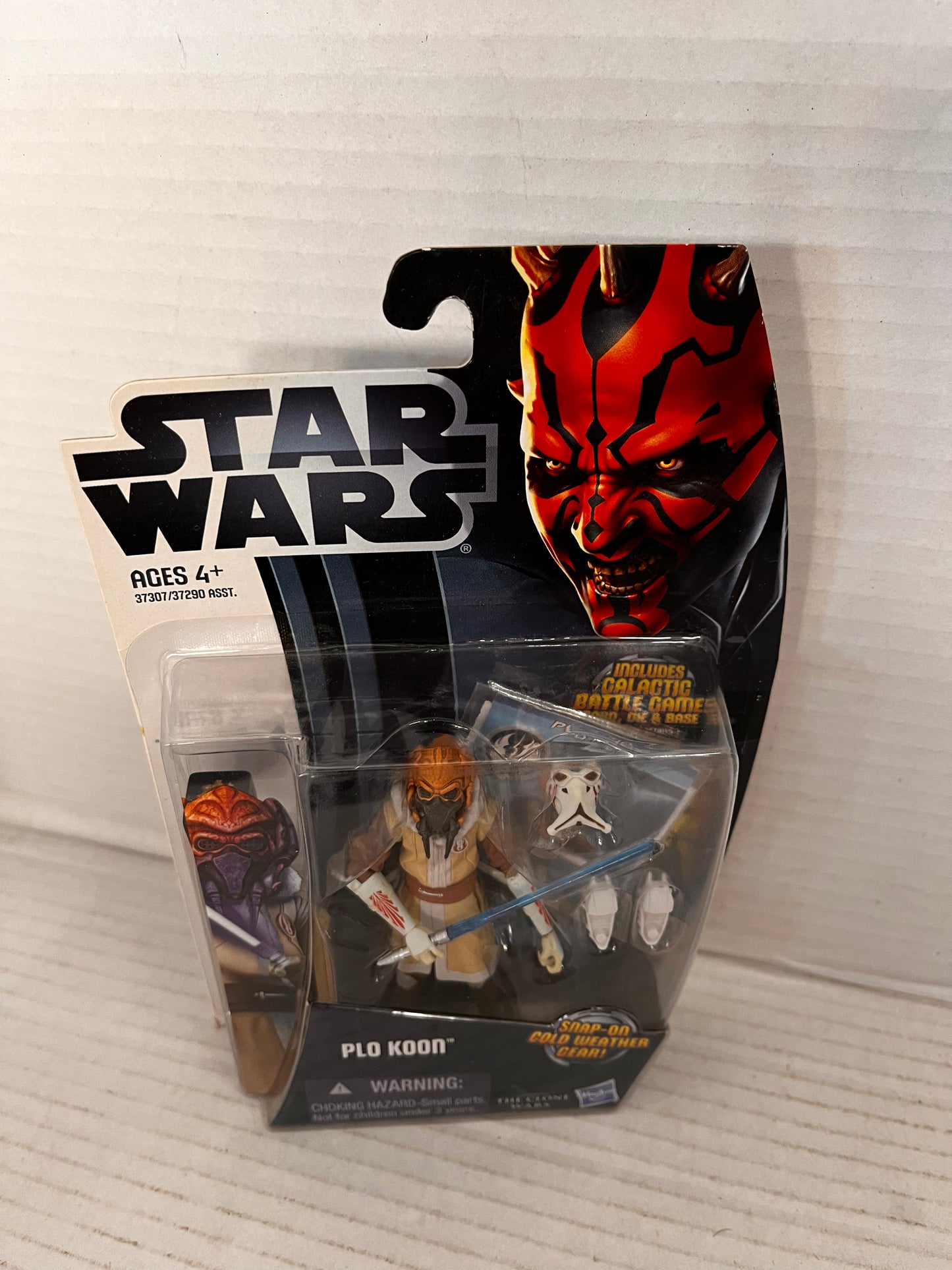 Star Wars Clone Wars Figure Plo Koon with Cold Weather Gear
