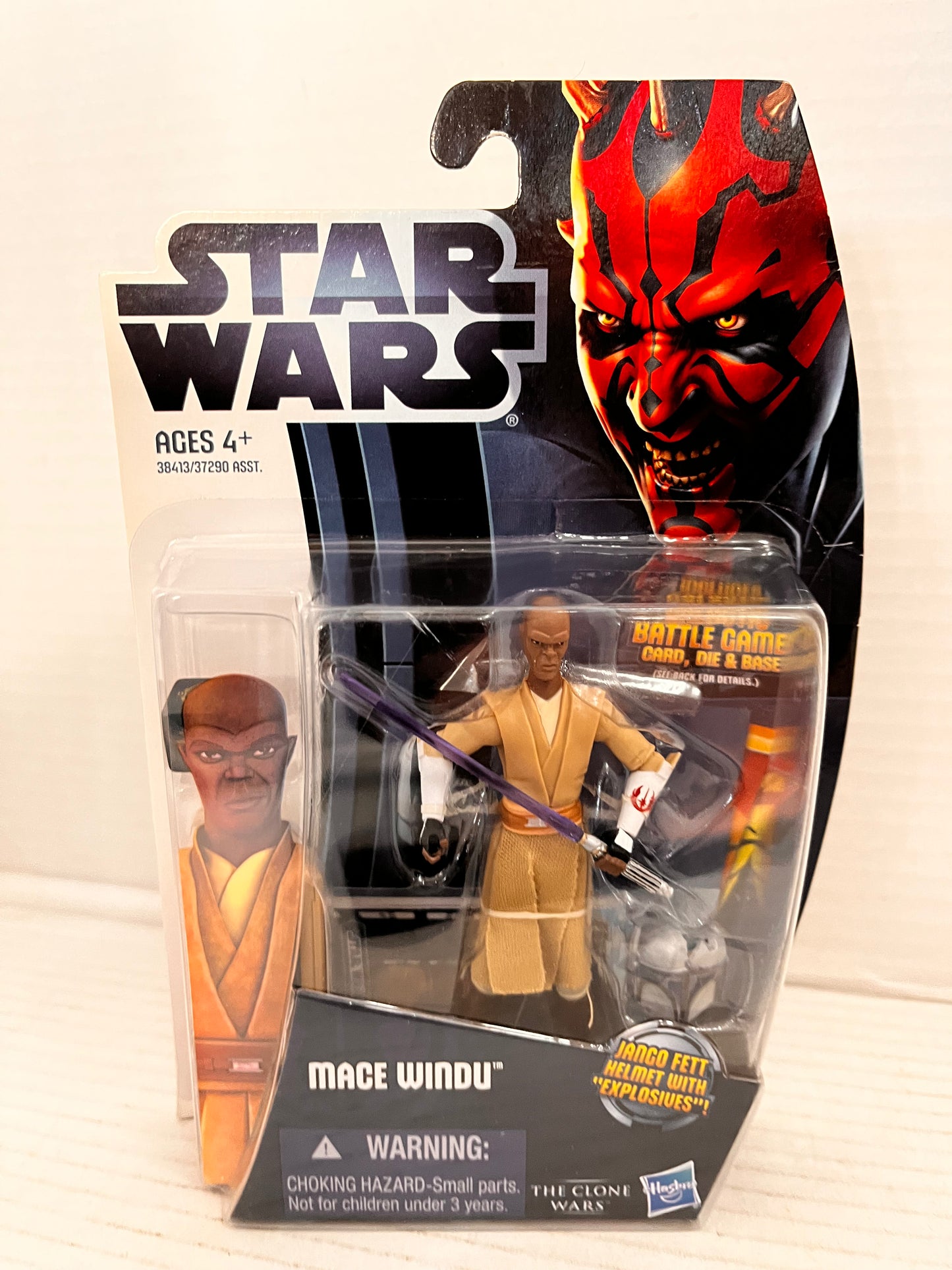 MACE WINDU STAR WARS THE CLONE WARS FIGURE