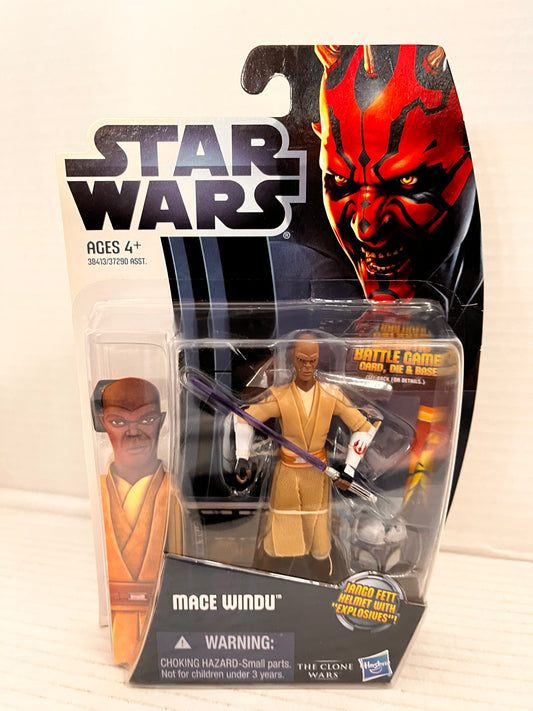 MACE WINDU STAR WARS THE CLONE WARS FIGURE