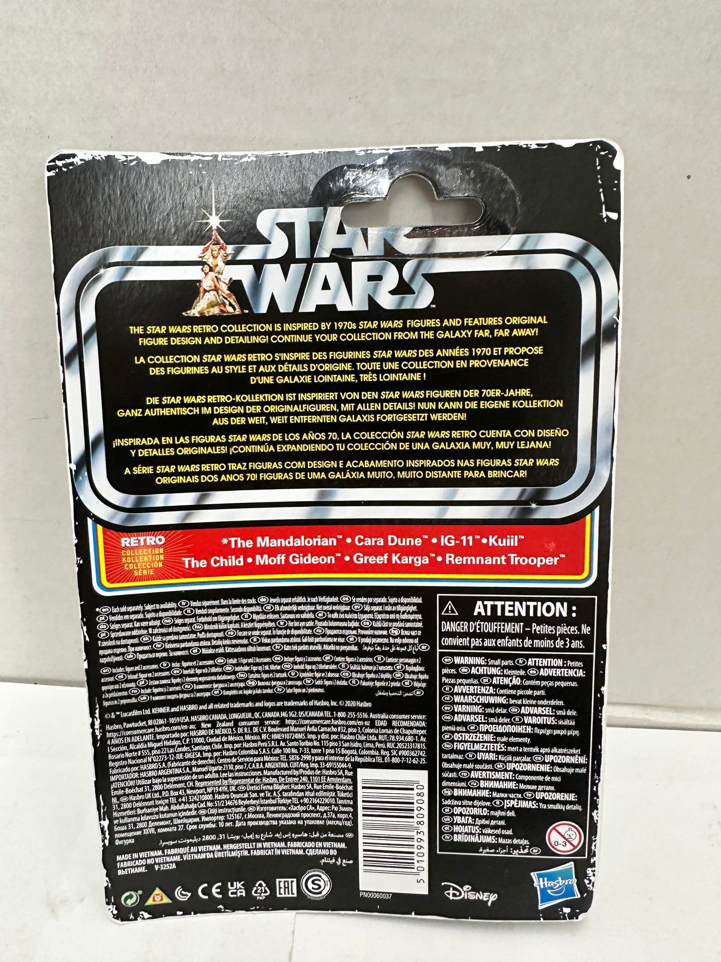NEW Star Wars The Mandalorian Retro Collection Cara Dune 3.75" Figure
