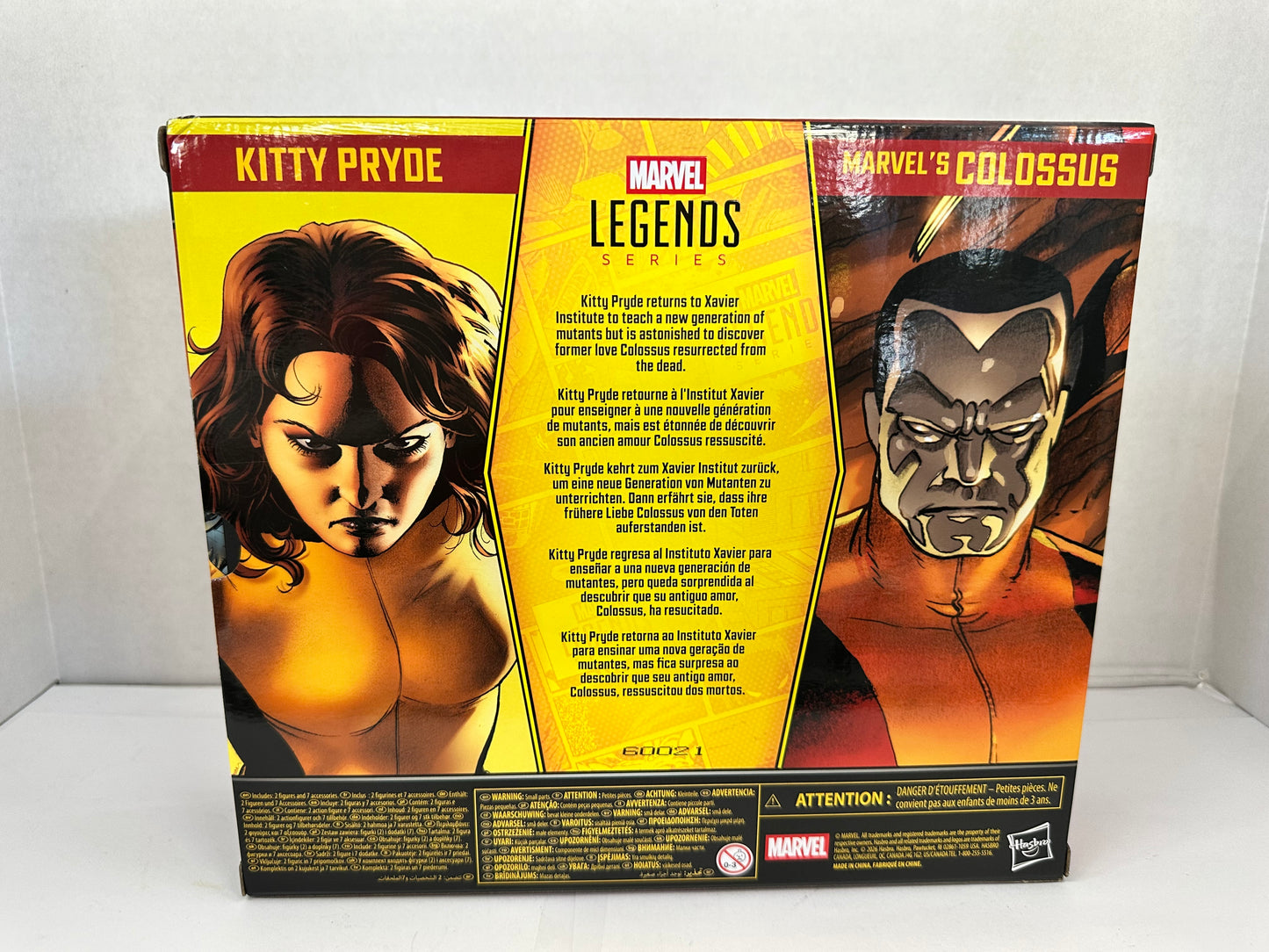 Marvel Legends Astonishing X-Men 2-Pack Kitty Pryde and Colossus