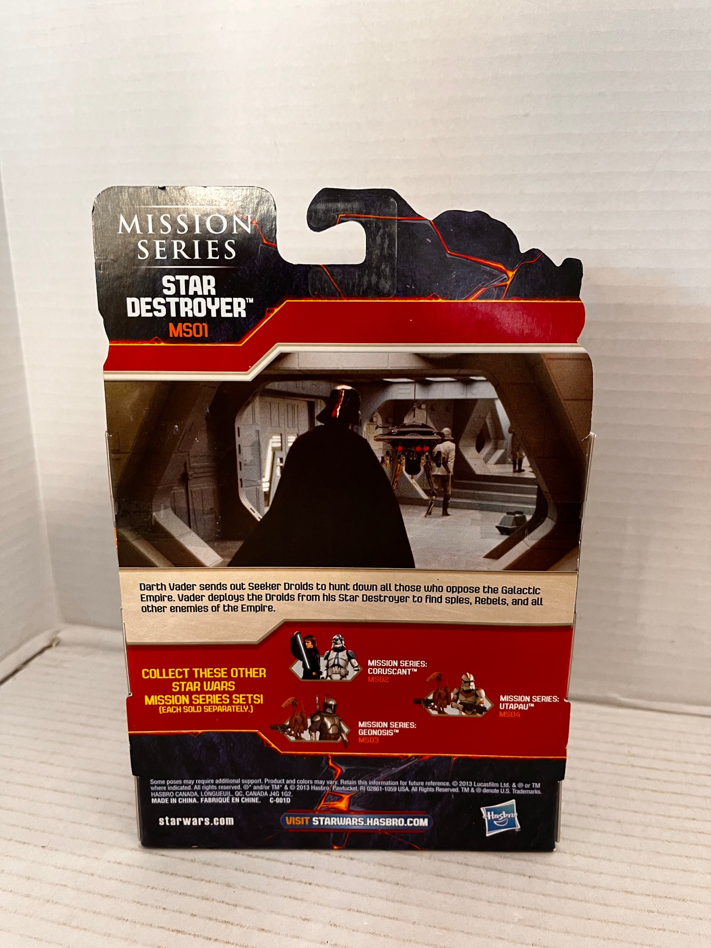 Star Wars Mission Series Star Destroyer Darth Vader and Seeker Droid Figure