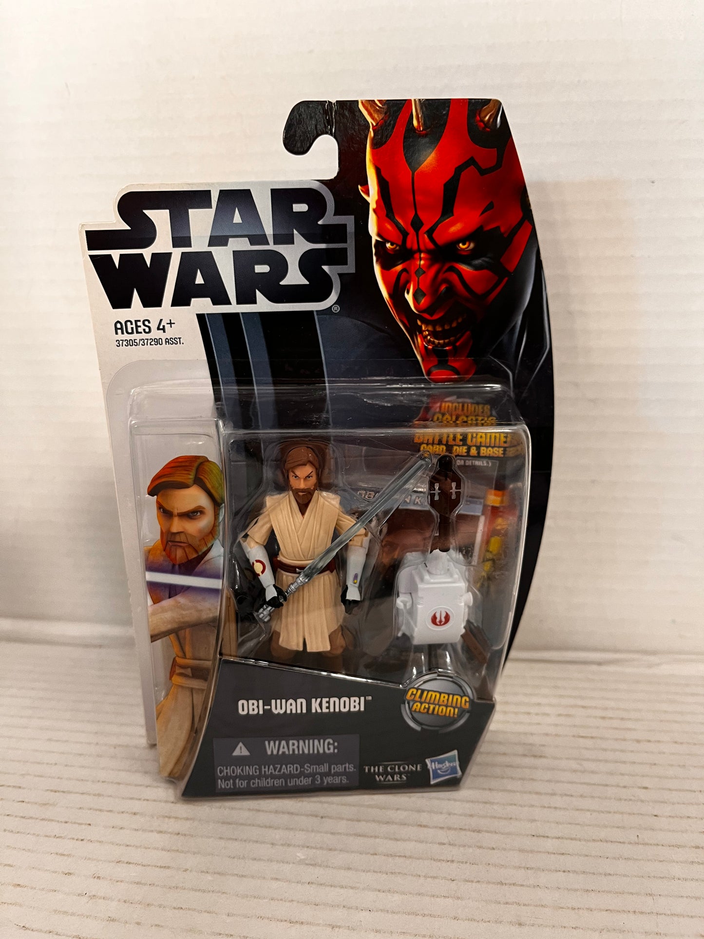 Star Wars The Clone Wars 2008 Obi-Wan Kenobi Hasbro