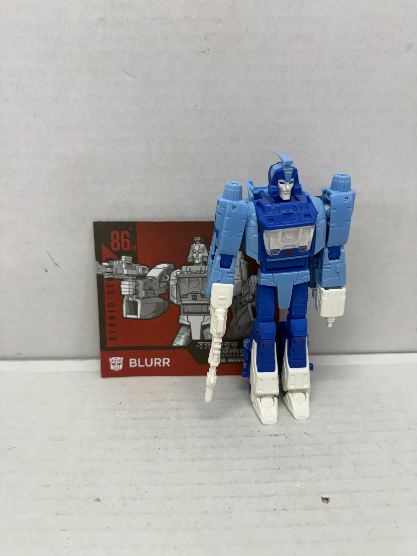 Transformers The Movie Studio Series 86 Autobot BLURR Deluxe Class Complete #1