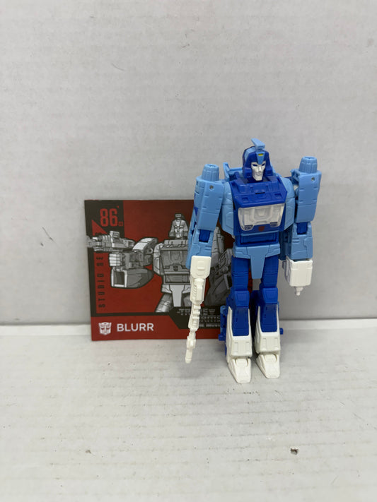 Transformers The Movie Studio Series 86 Autobot BLURR Deluxe Class Complete #1