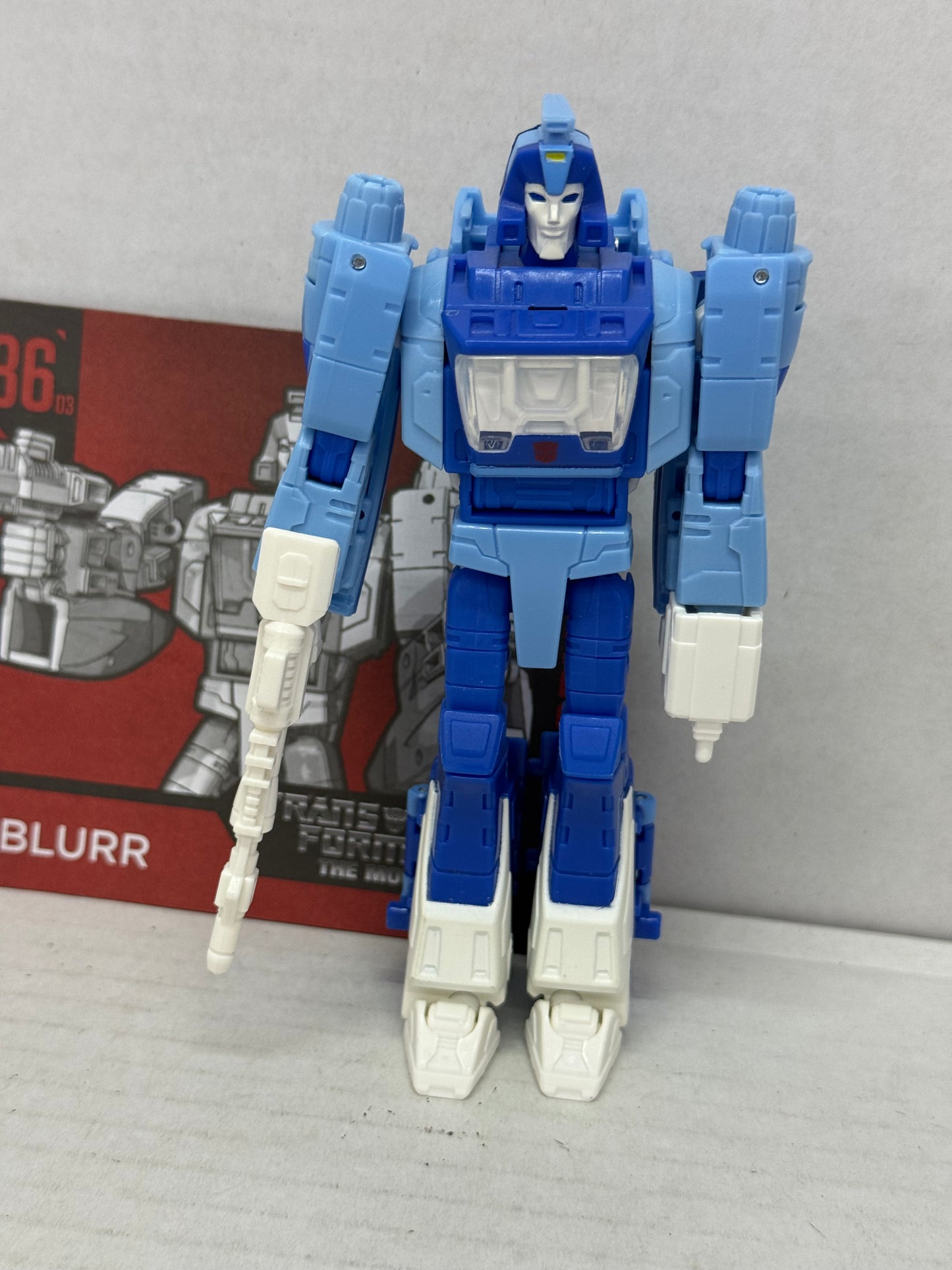 Transformers The Movie Studio Series 86 Autobot BLURR Deluxe Class Complete #1