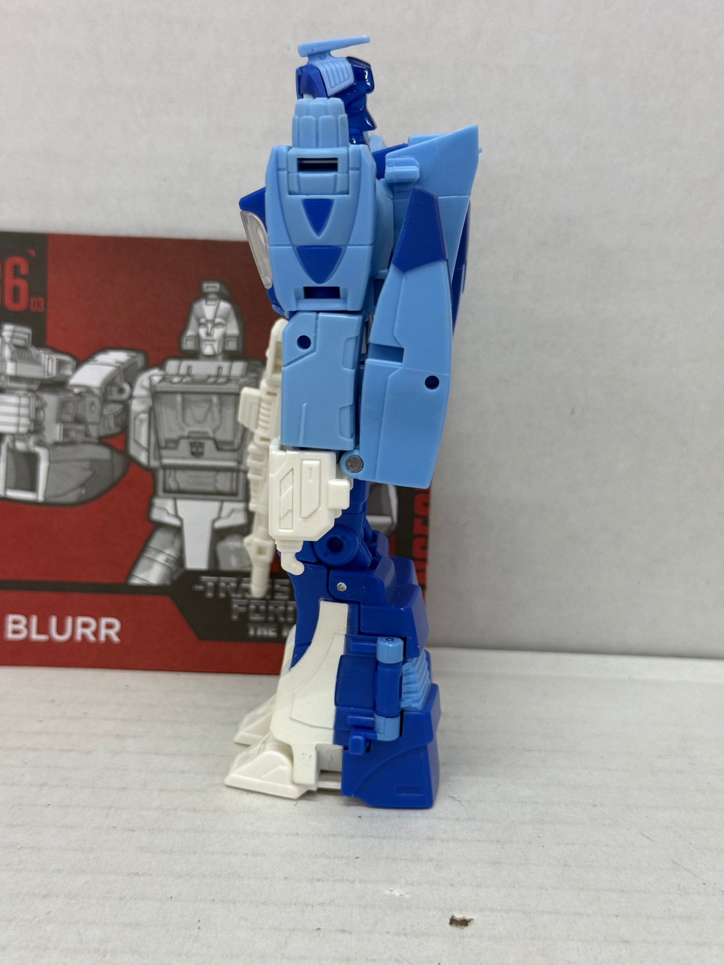 Transformers The Movie Studio Series 86 Autobot BLURR Deluxe Class Complete #1