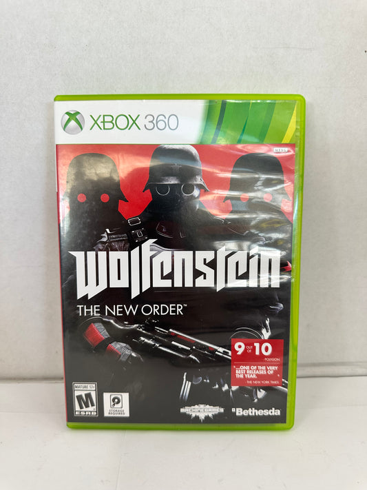 Wolfenstein: The New Order (Xbox 360) CIB COMPLETE & TESTED