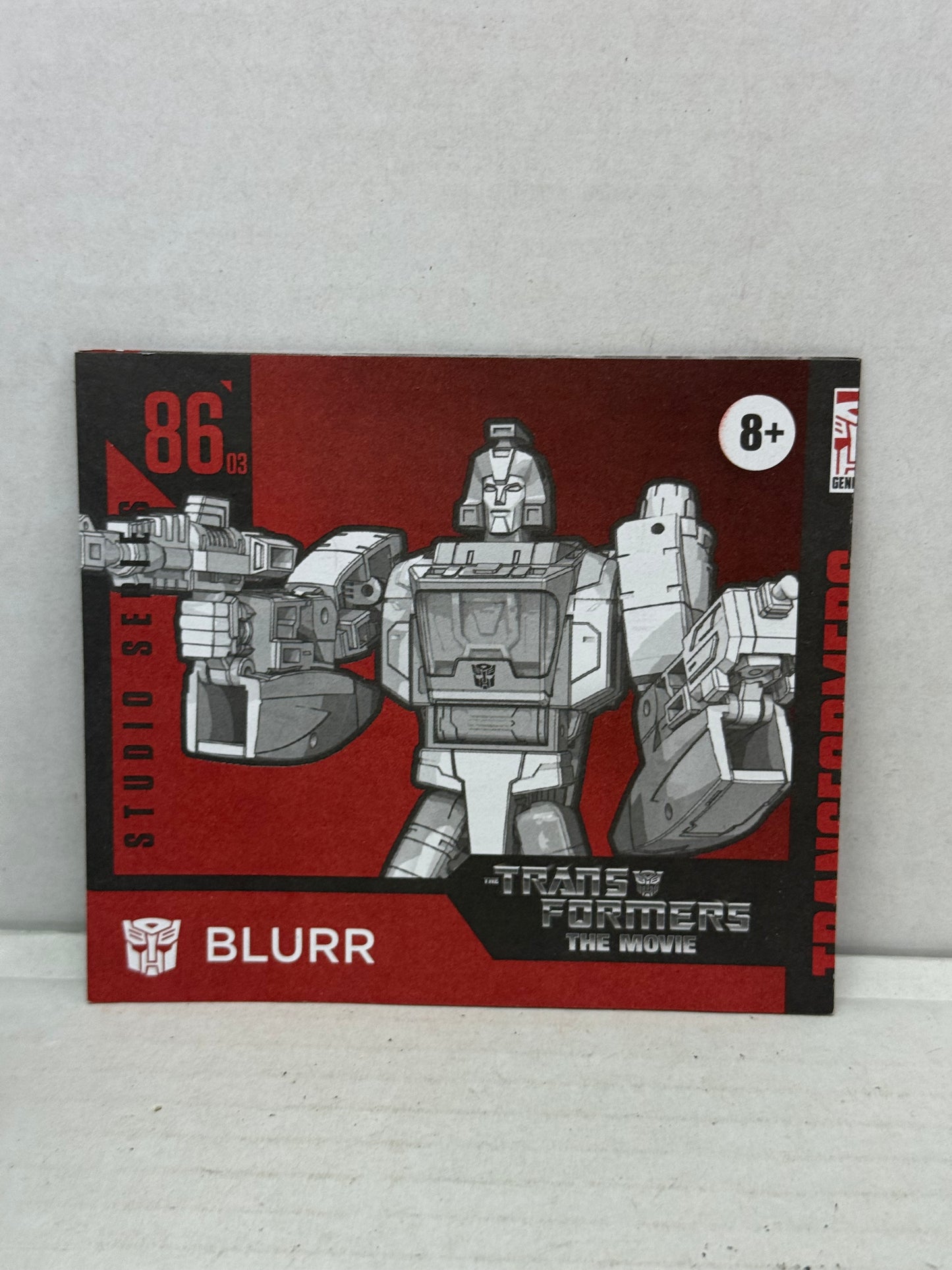 Transformers The Movie Studio Series 86 Autobot BLURR Deluxe Class Complete #1