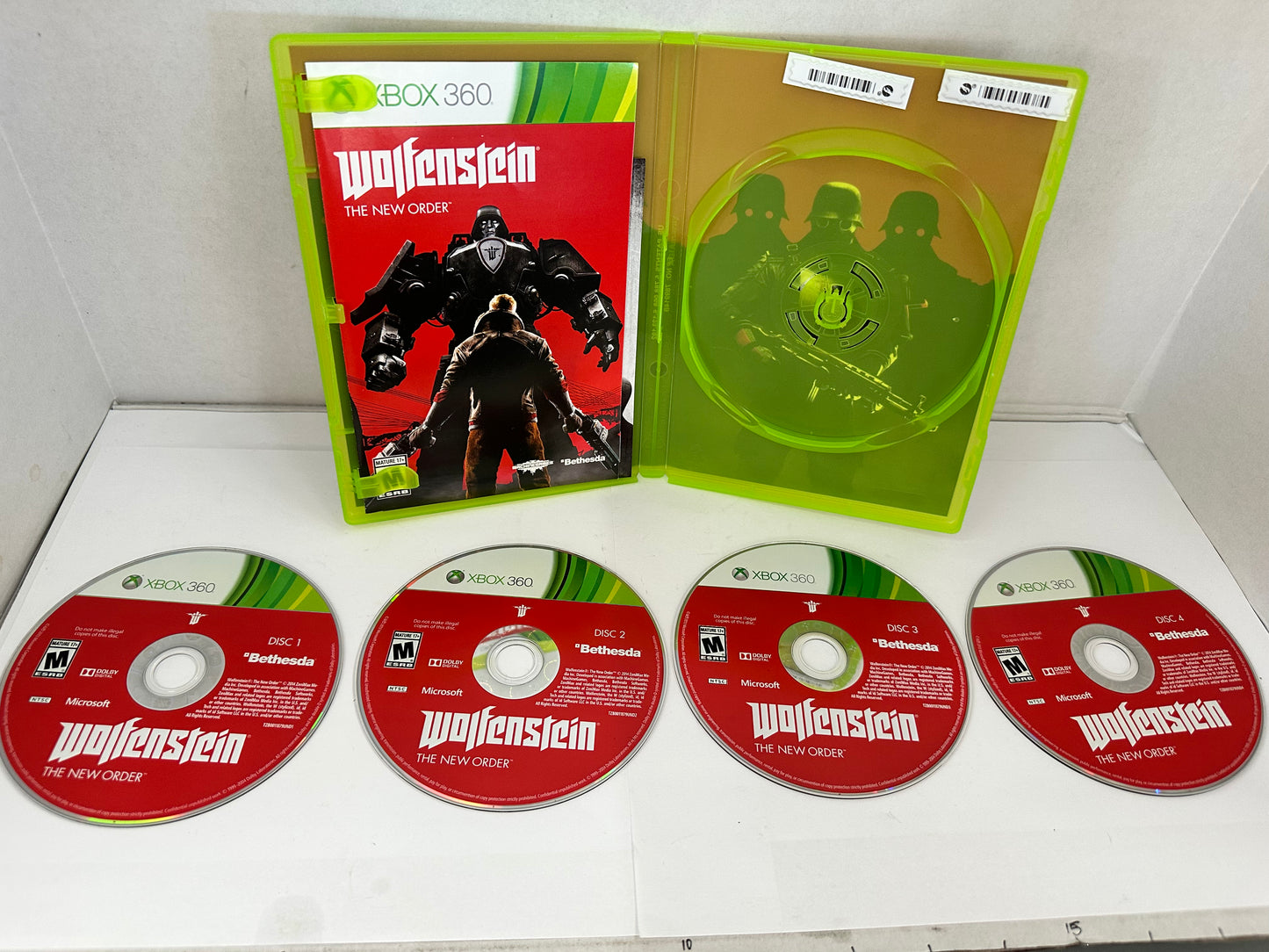 Wolfenstein: The New Order (Xbox 360) CIB COMPLETE & TESTED