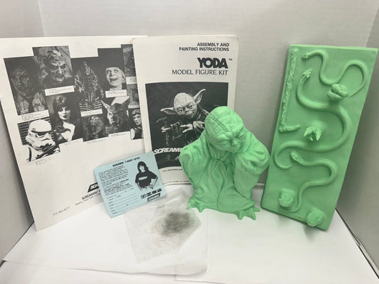 VINTAGE STAR WARS YODA SCREAMIN PRODUCTS MODEL KIT