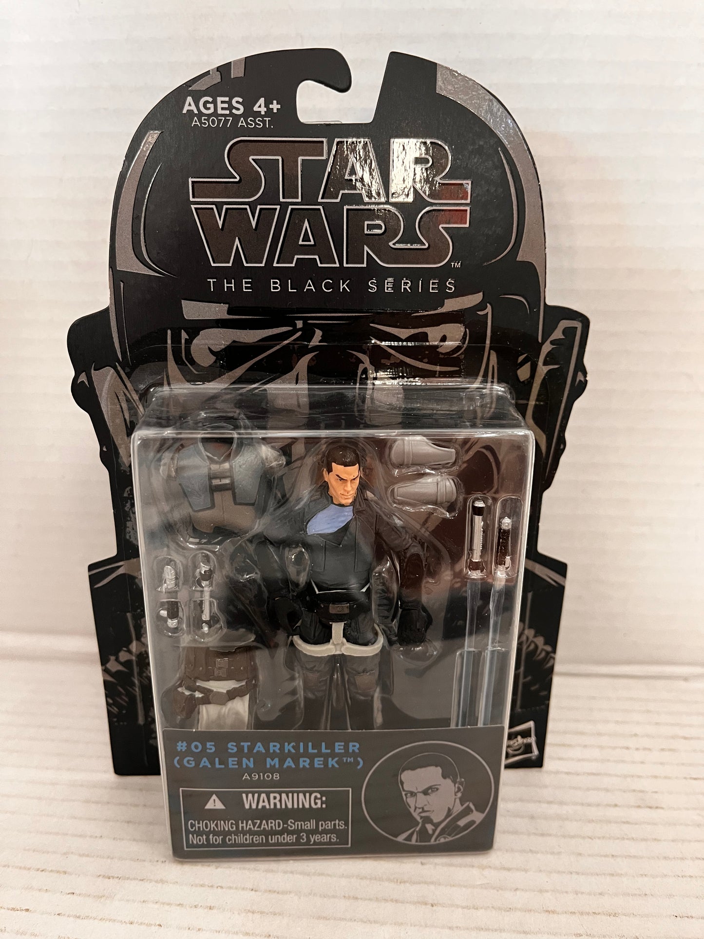 Star Wars The Black Series 3.75" Figure #05 Starkiller Galen Marek 2014