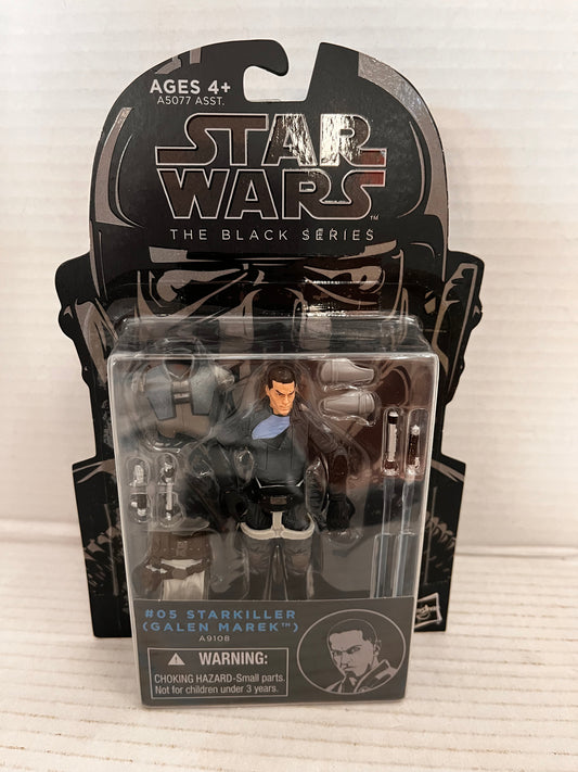 Star Wars The Black Series 3.75" Figure #05 Starkiller Galen Marek 2014